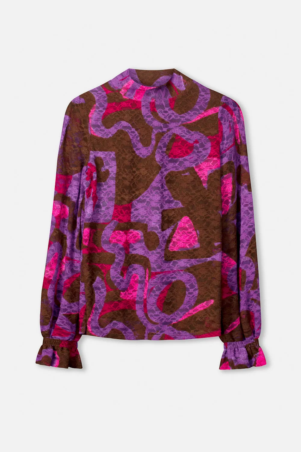 TURTLENECK - Ruby Lace Colourful Bows - Multi color - Afbeelding 6