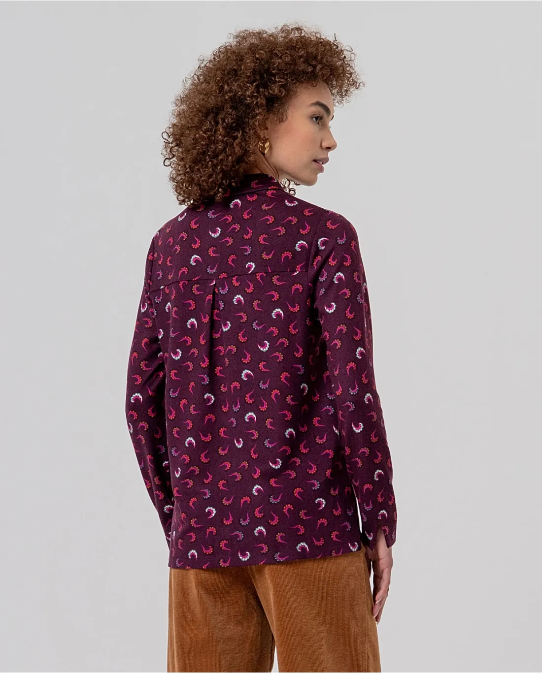 Long Shirt - Paars - Afbeelding 2