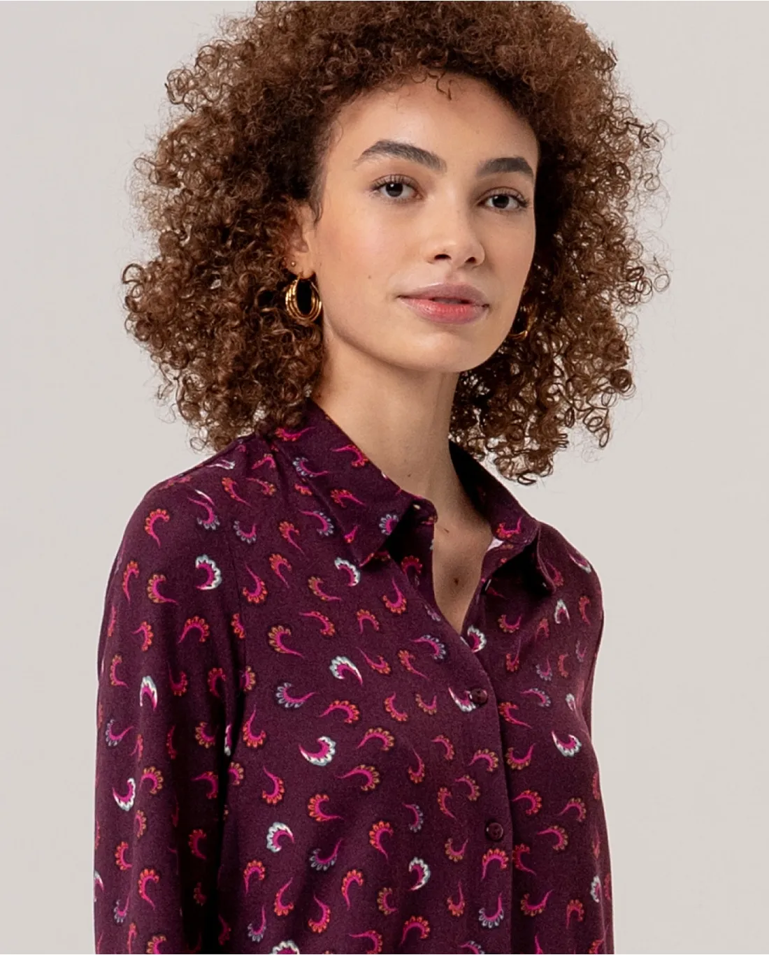 Long Shirt - Paars - Afbeelding 3
