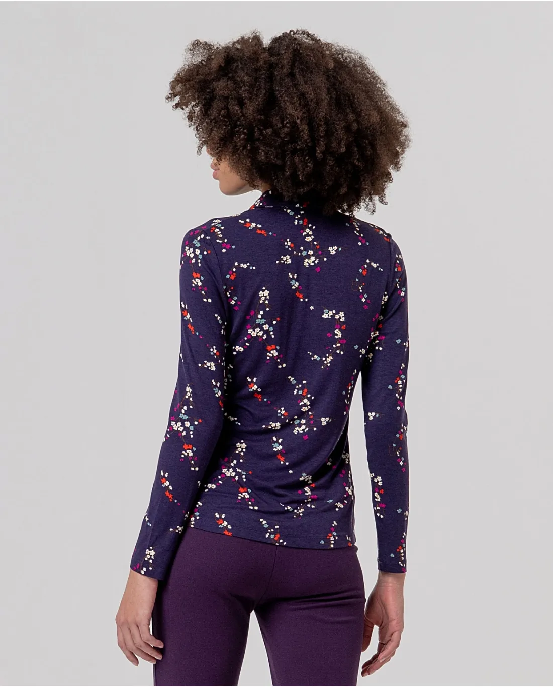 Long Sleeve Shirt - Paars - Afbeelding 2
