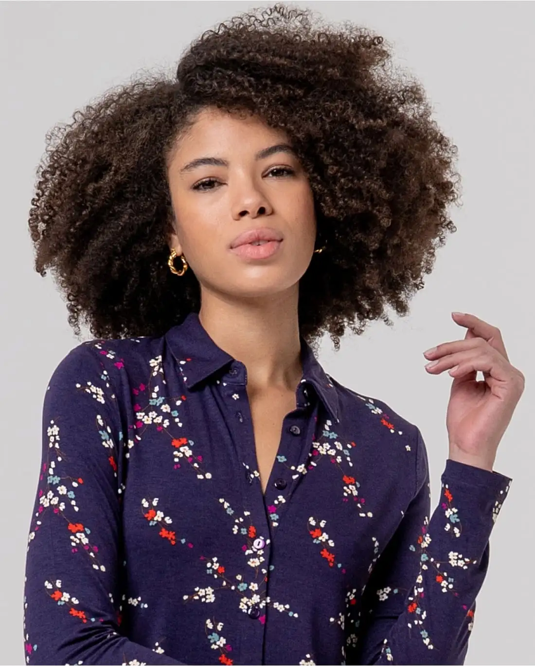 Long Sleeve Shirt - Paars - Afbeelding 3