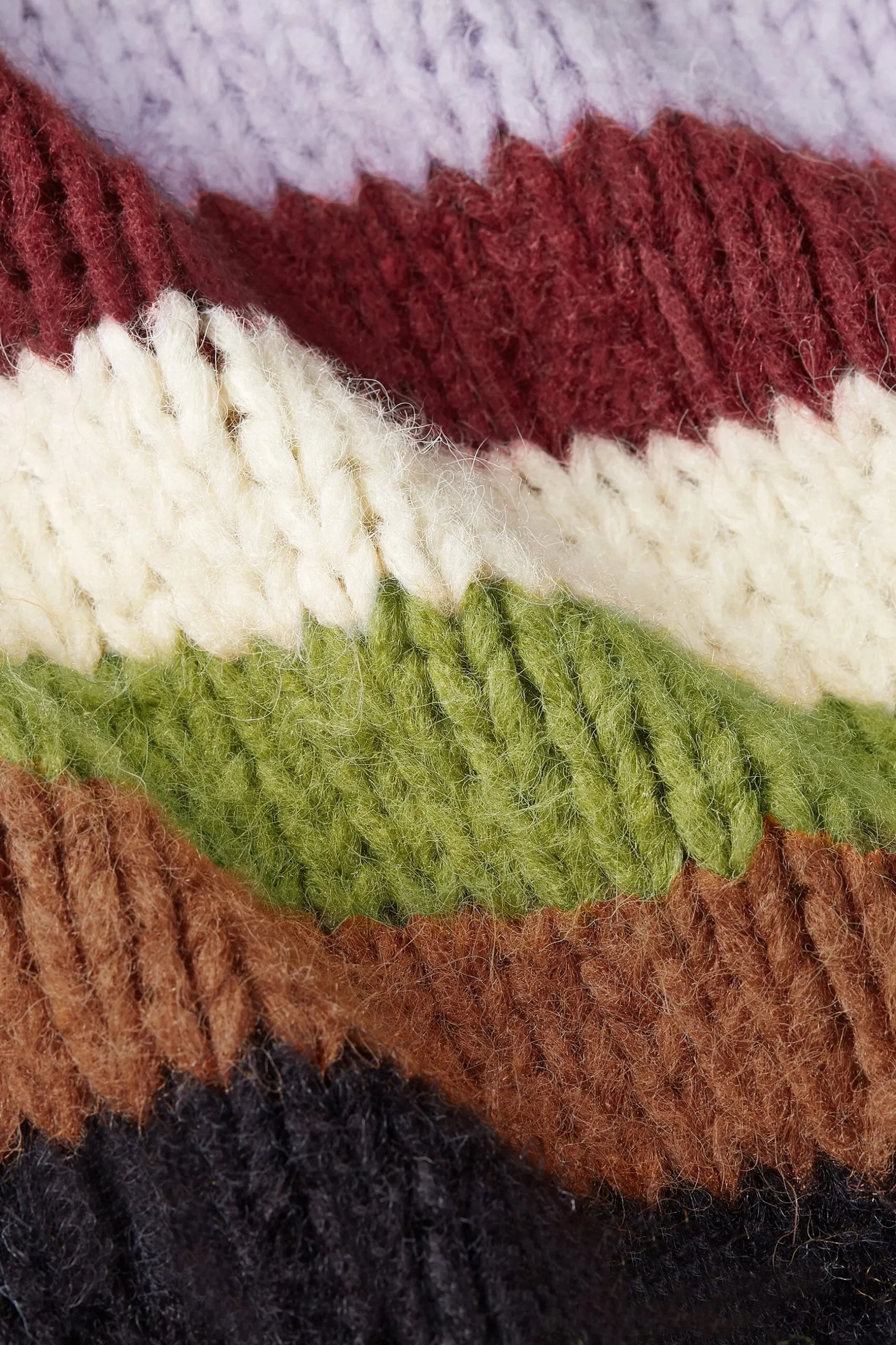 Cardi Oversize Campo Knit Stripe - Multi color - Afbeelding 5