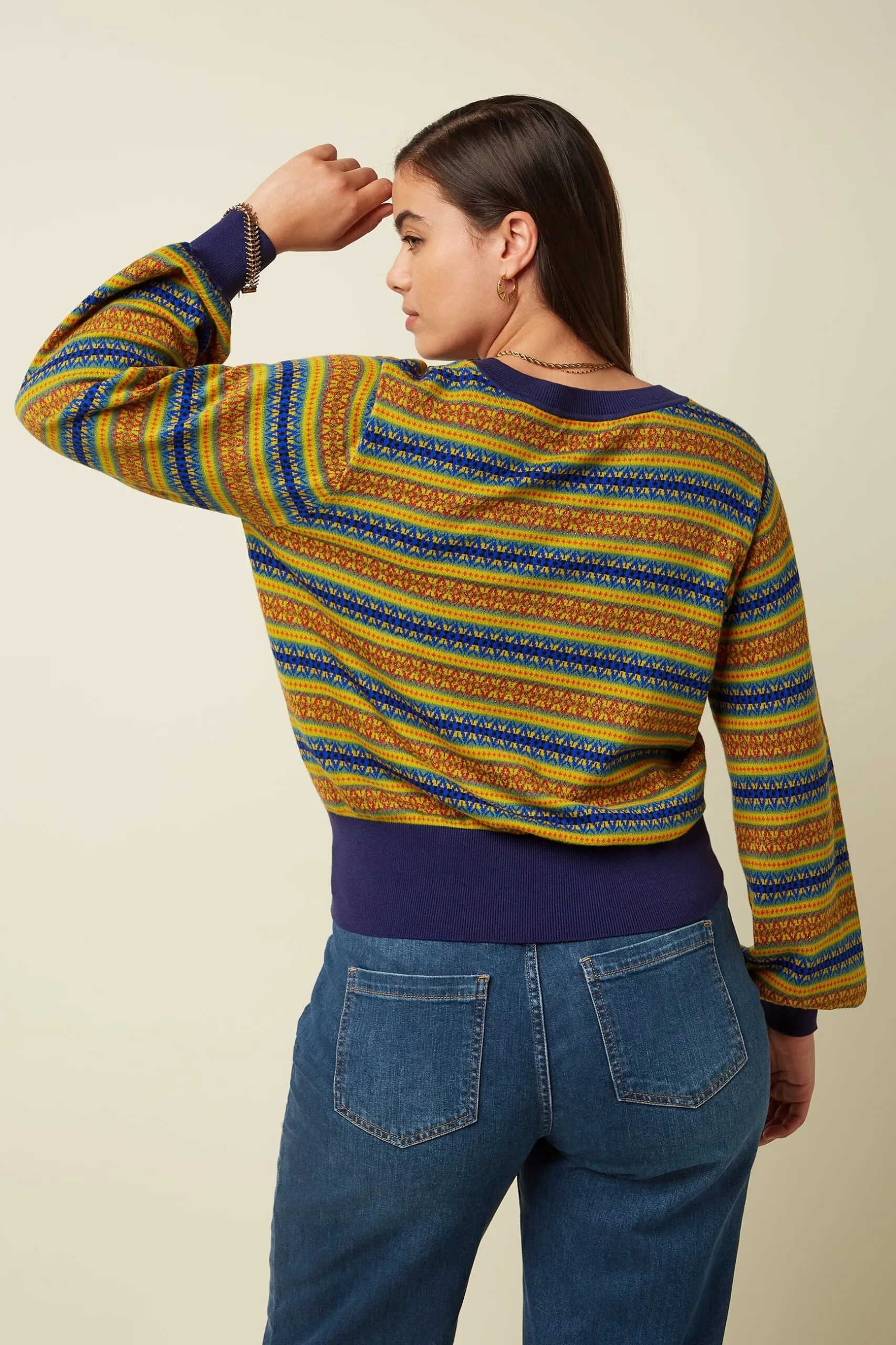 Bell Top V-Neck Rosedale - Multi color - Afbeelding 2