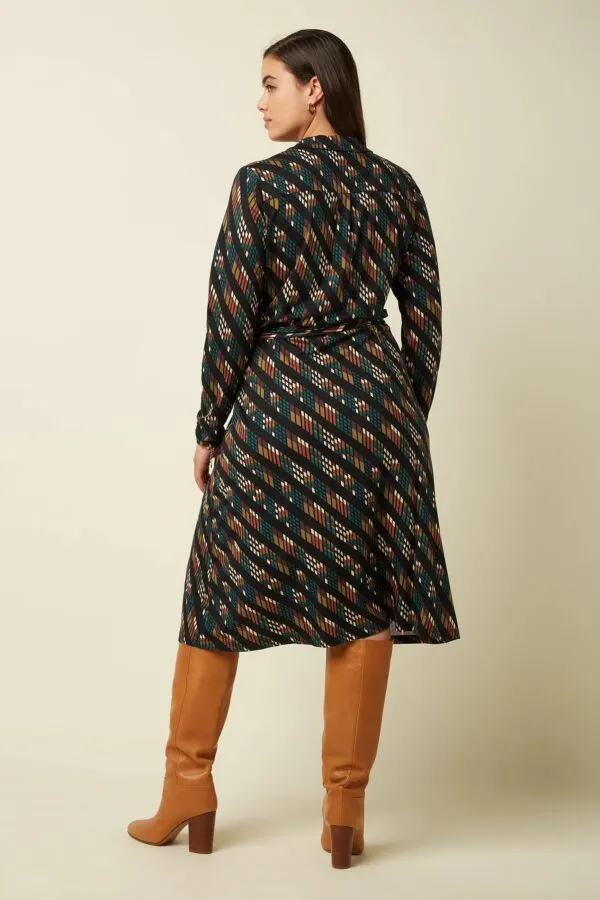 Lola Dress Lewis - Zwart