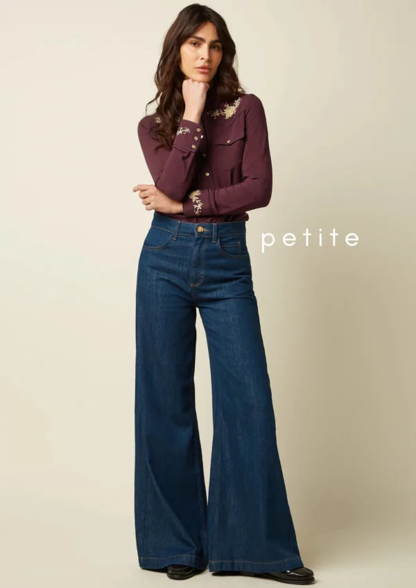 Peppa Pants Petite Soul Denim - Denim Blue