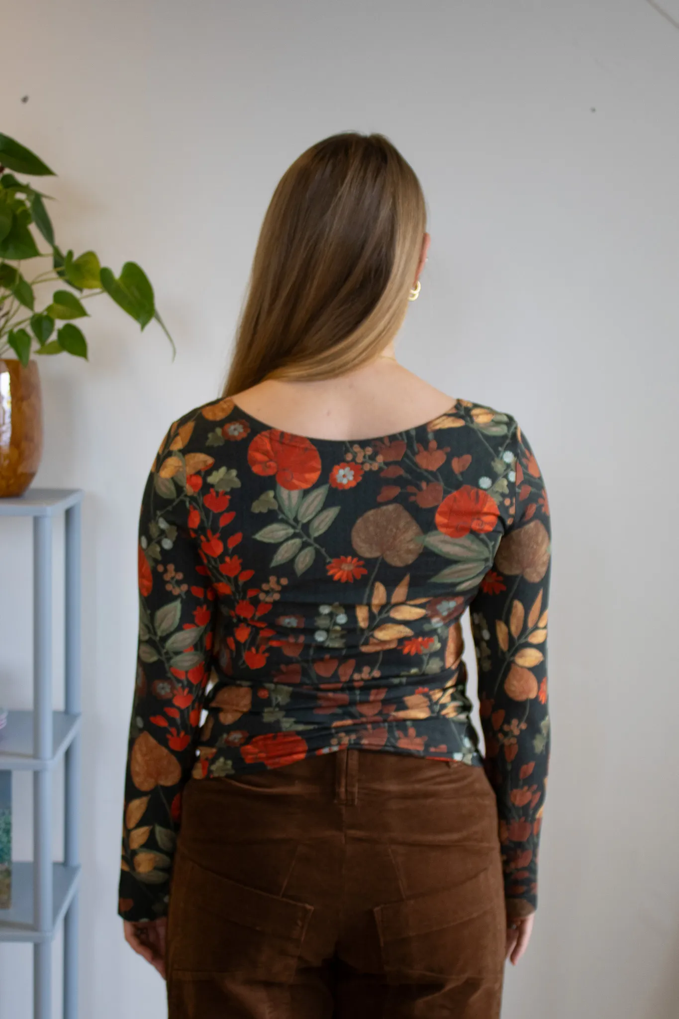 Basic Shirt Long Sleeve - Groen - Afbeelding 3