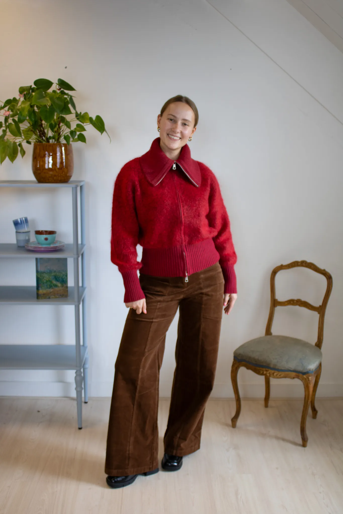 Fernando cardigan - Donkerrood - Afbeelding 6