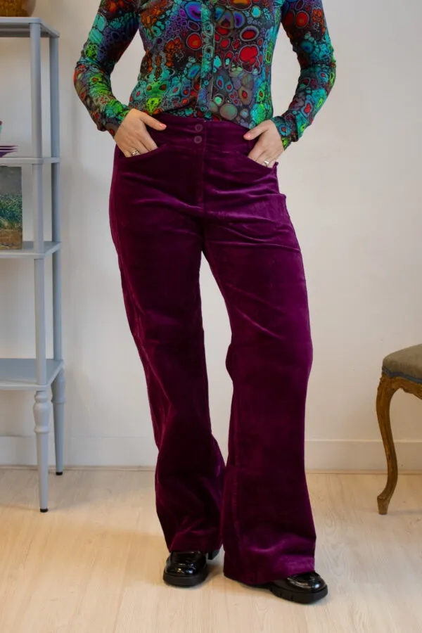 London trousers RBS - fuchsia
