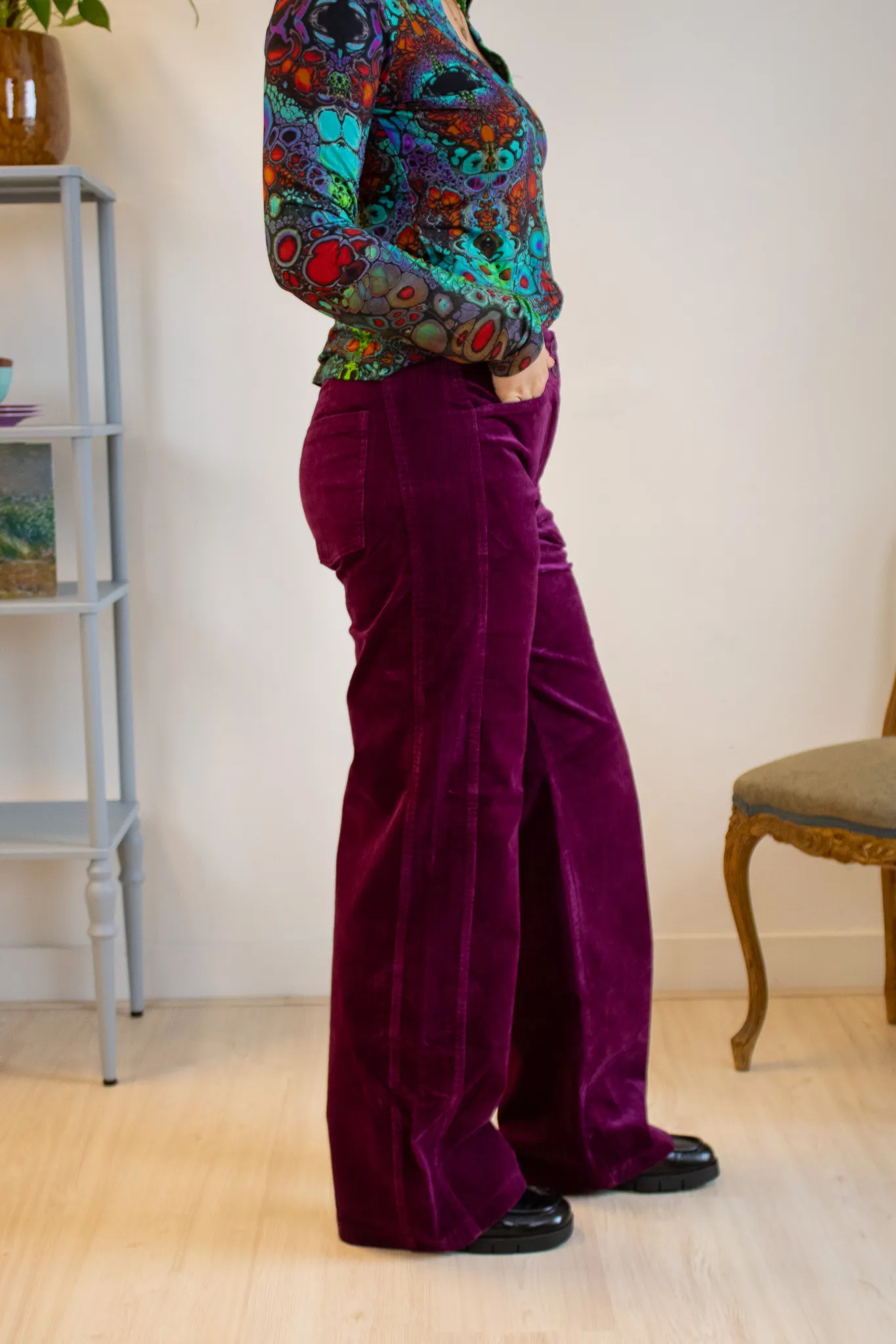 London trousers RBS - fuchsia - Afbeelding 3