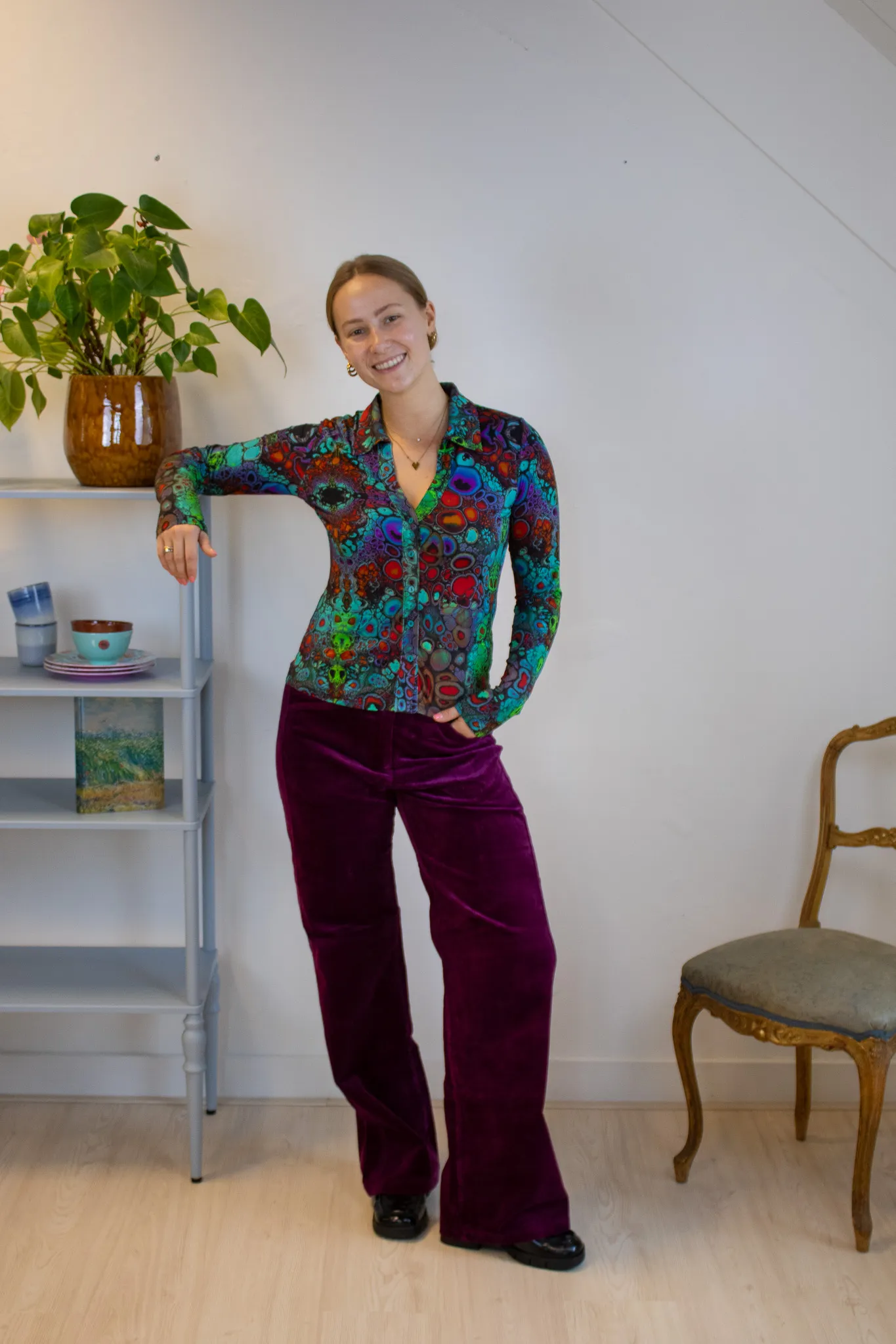 London trousers RBS - fuchsia - Afbeelding 5