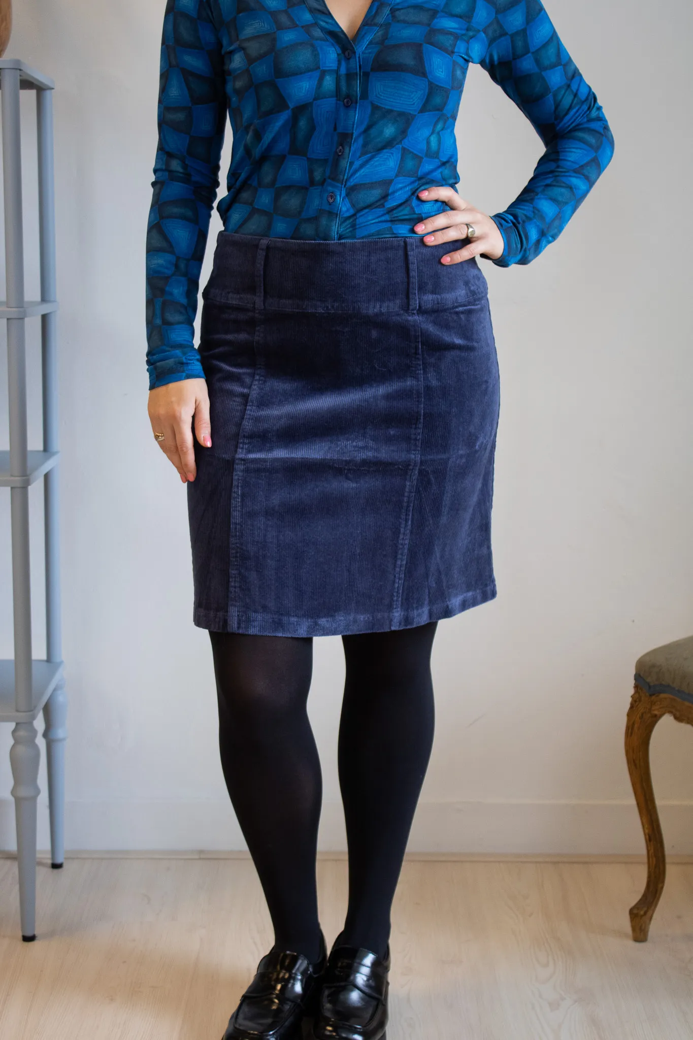 Site Skirt - Blauw