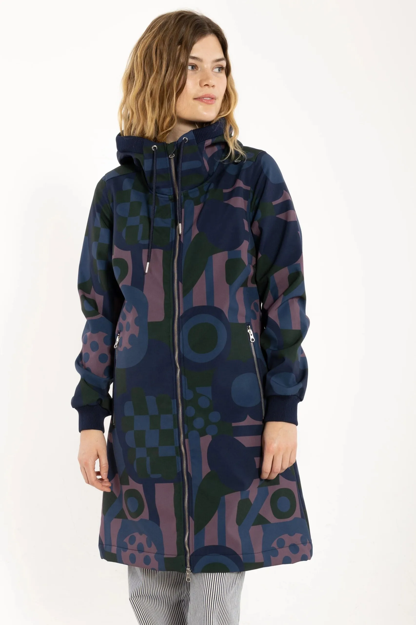 Danejane Softshell jas - Dark Forest PATCHLAND