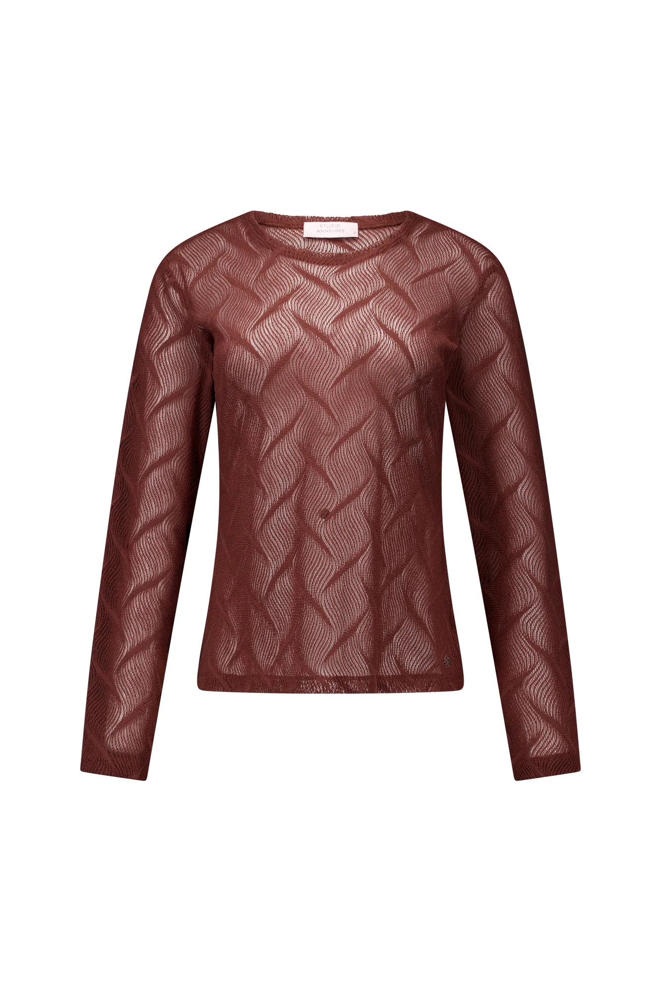 Reagan lace top - Chestnut - Afbeelding 5