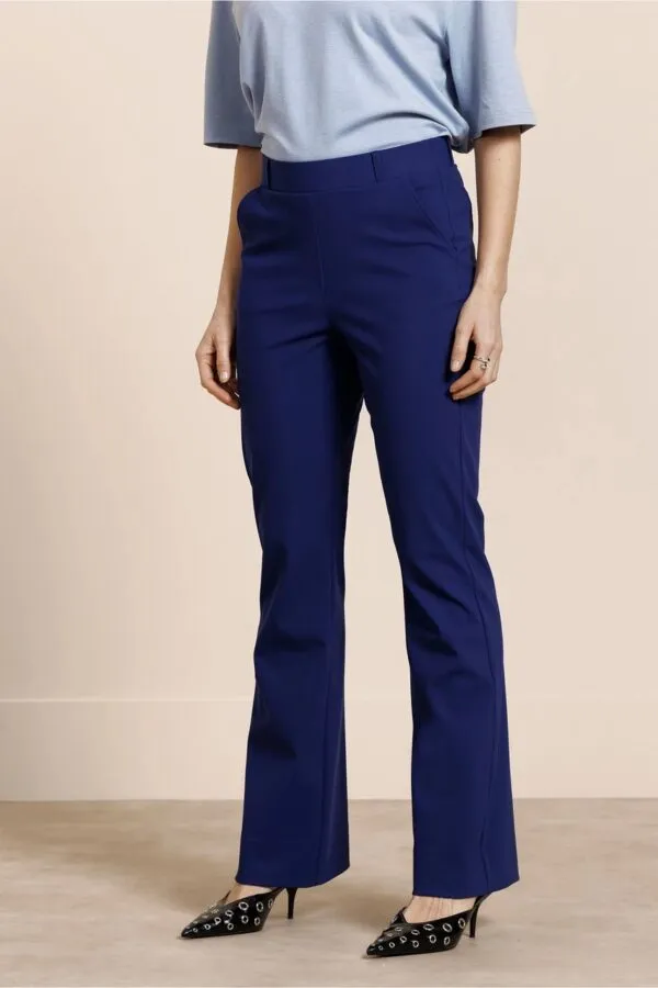 Flair bonded trousers - Ink Blue