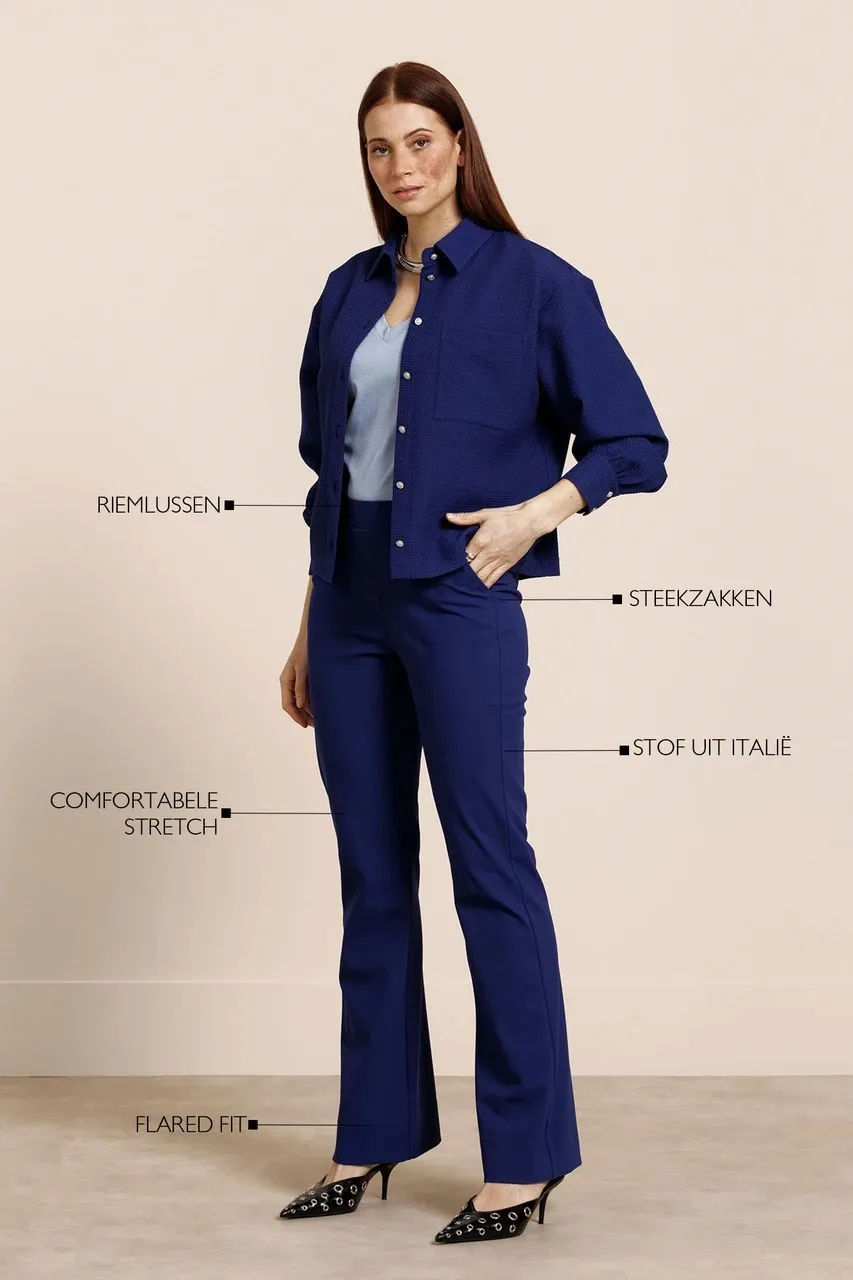 Flair bonded trousers - Ink Blue - Afbeelding 3