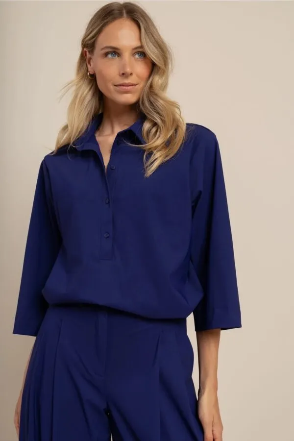 Carter blouse - Ink Blue