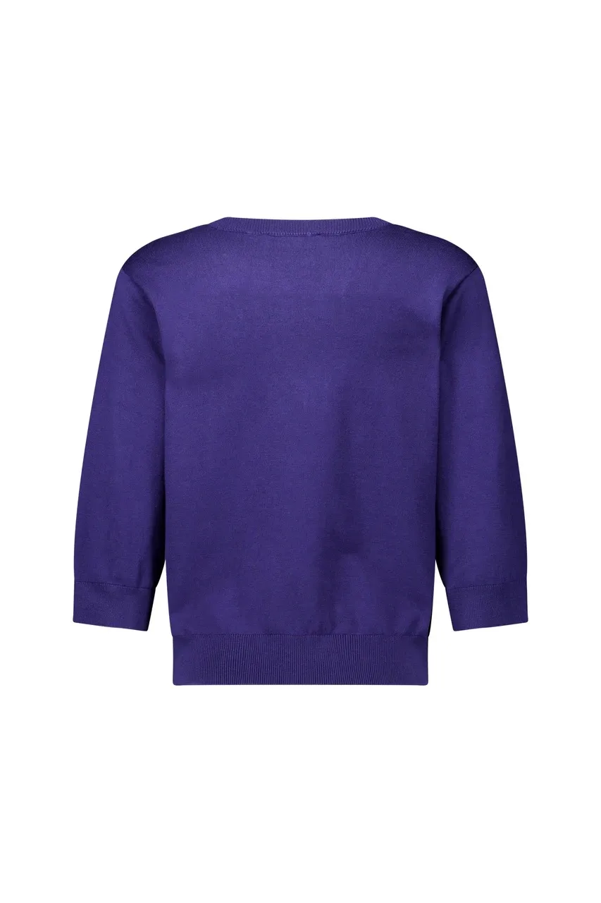 Truida 3/4 pullover - Ink Blue - Afbeelding 4