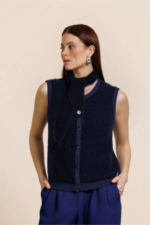 Cate sls cardigan - Ink Blue