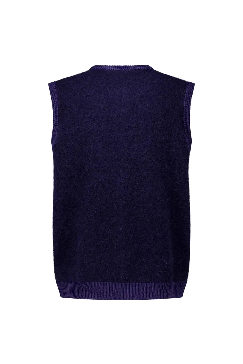 Cate sls cardigan - Ink Blue - Afbeelding 4