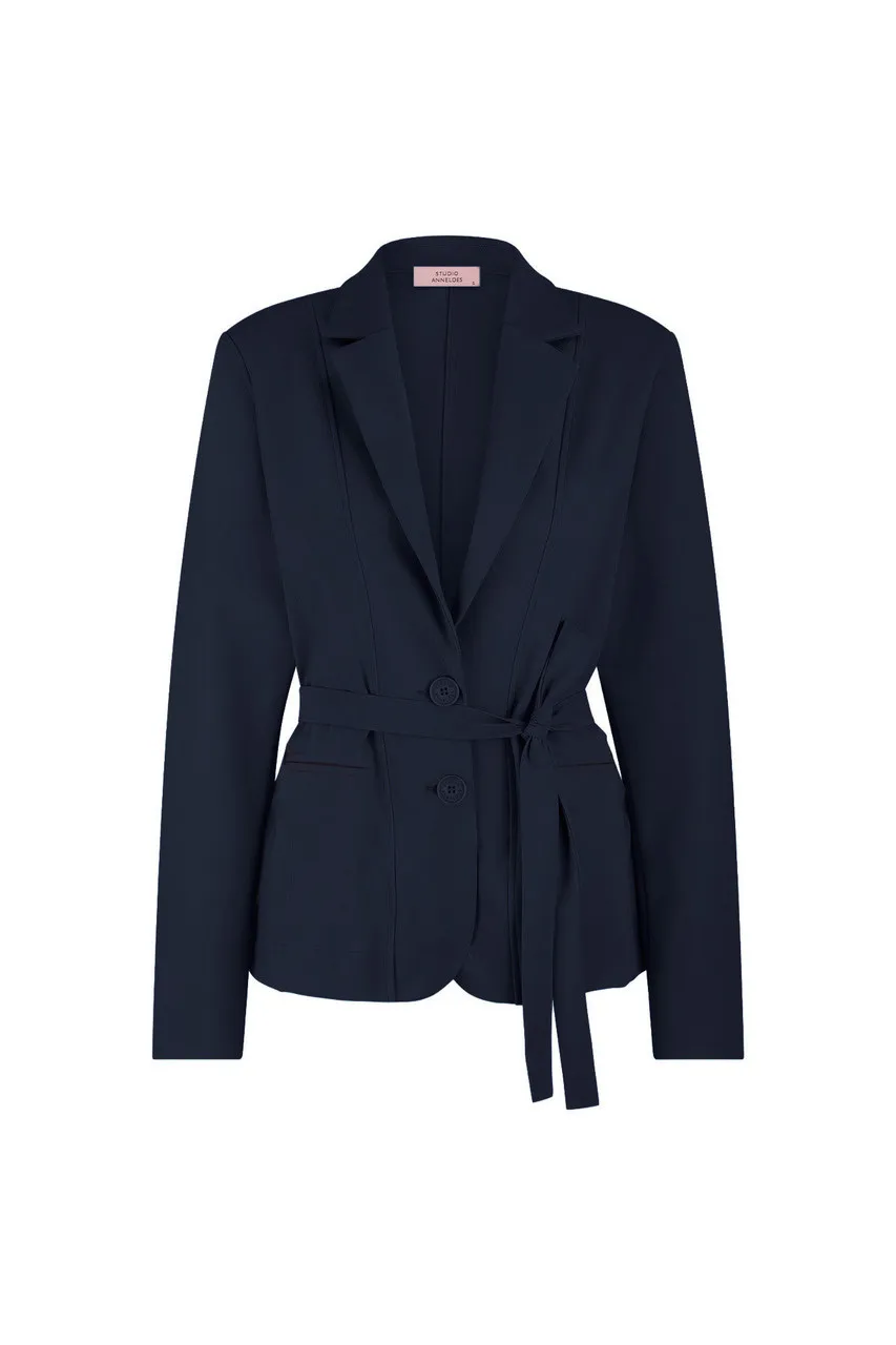 Elin bonded blazer - Blauw - Afbeelding 6