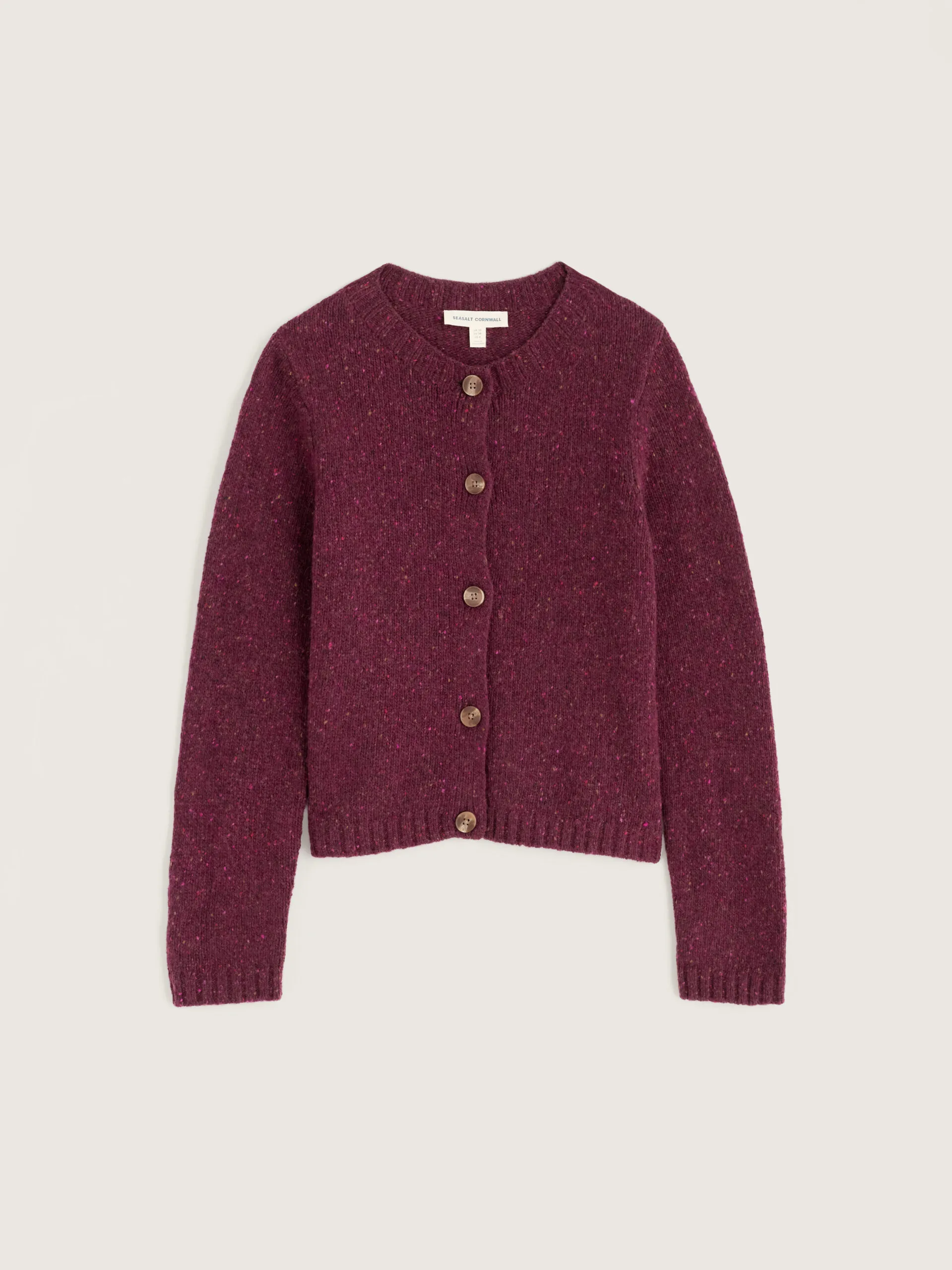 Dawson Pick Cardigan Merino - Dark Hellebore - Afbeelding 5