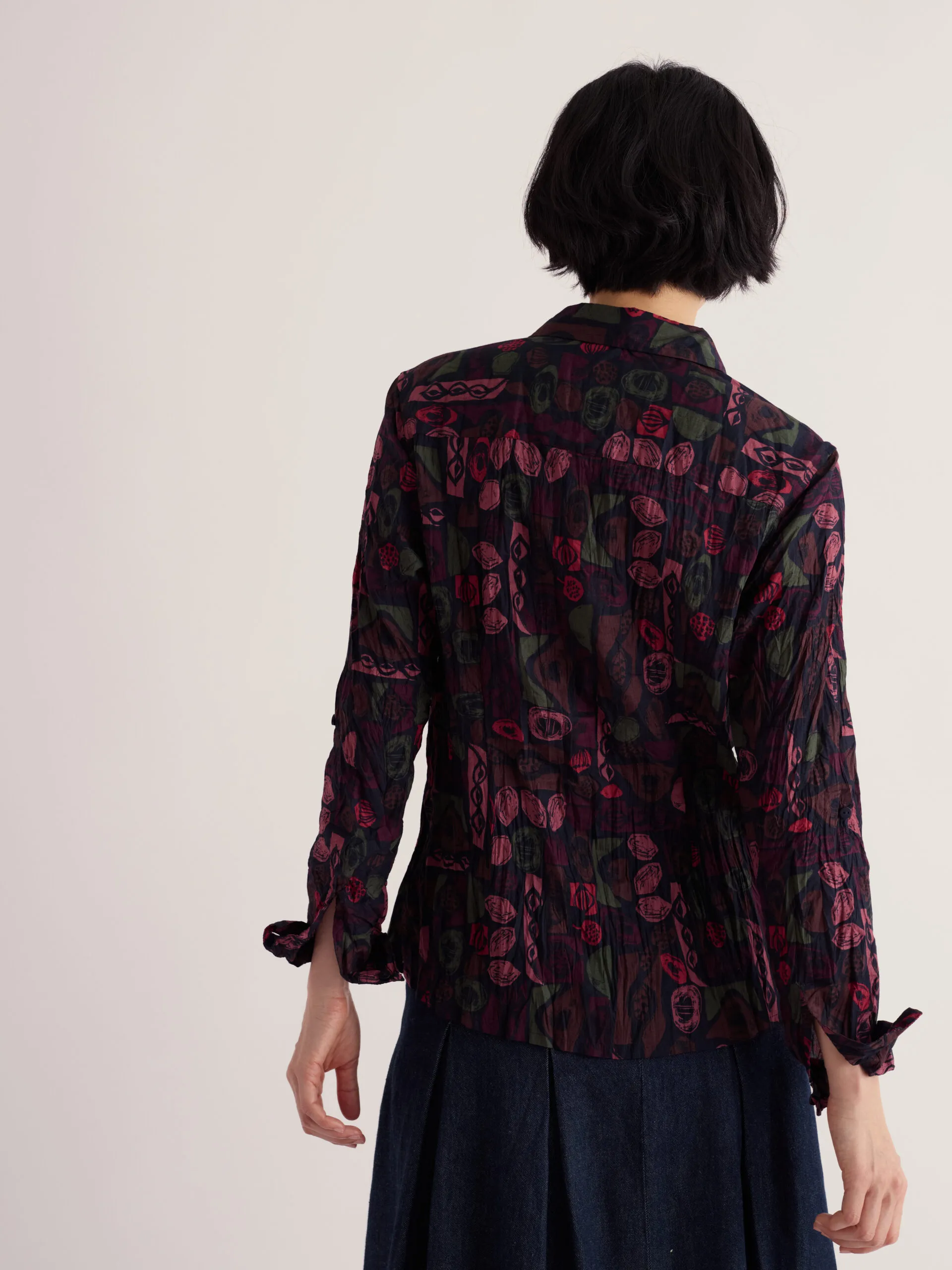 Larissa Shirt - Sculpted Shapes Dried Rose
