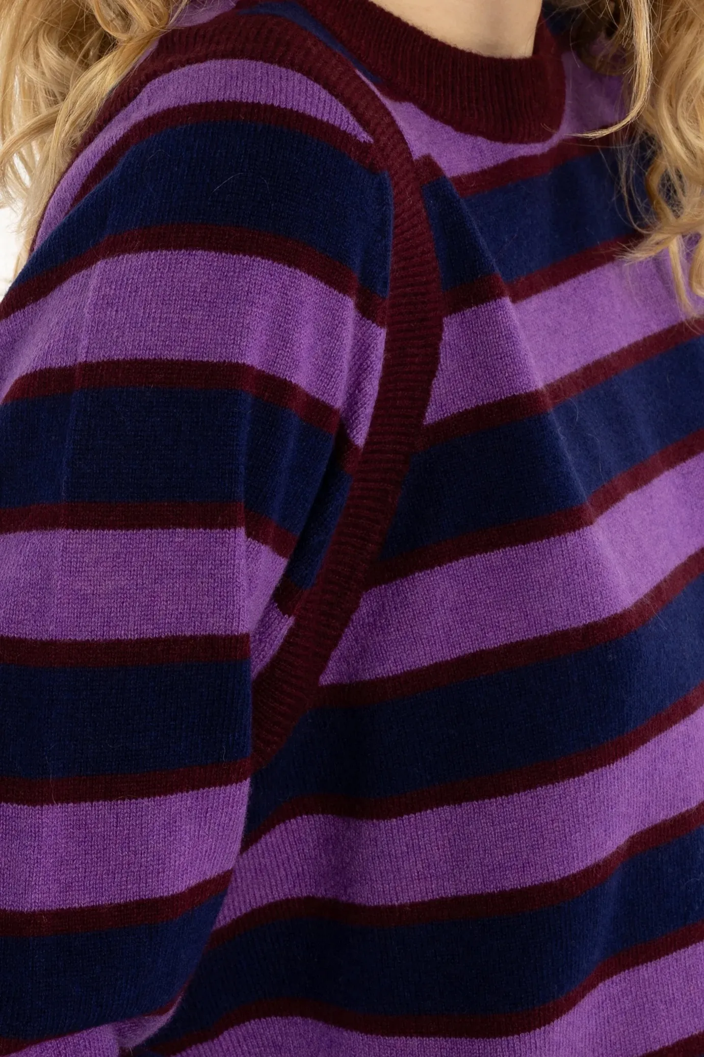 Daneverse Merino Wool Sweater - Deep Blue - Afbeelding 5
