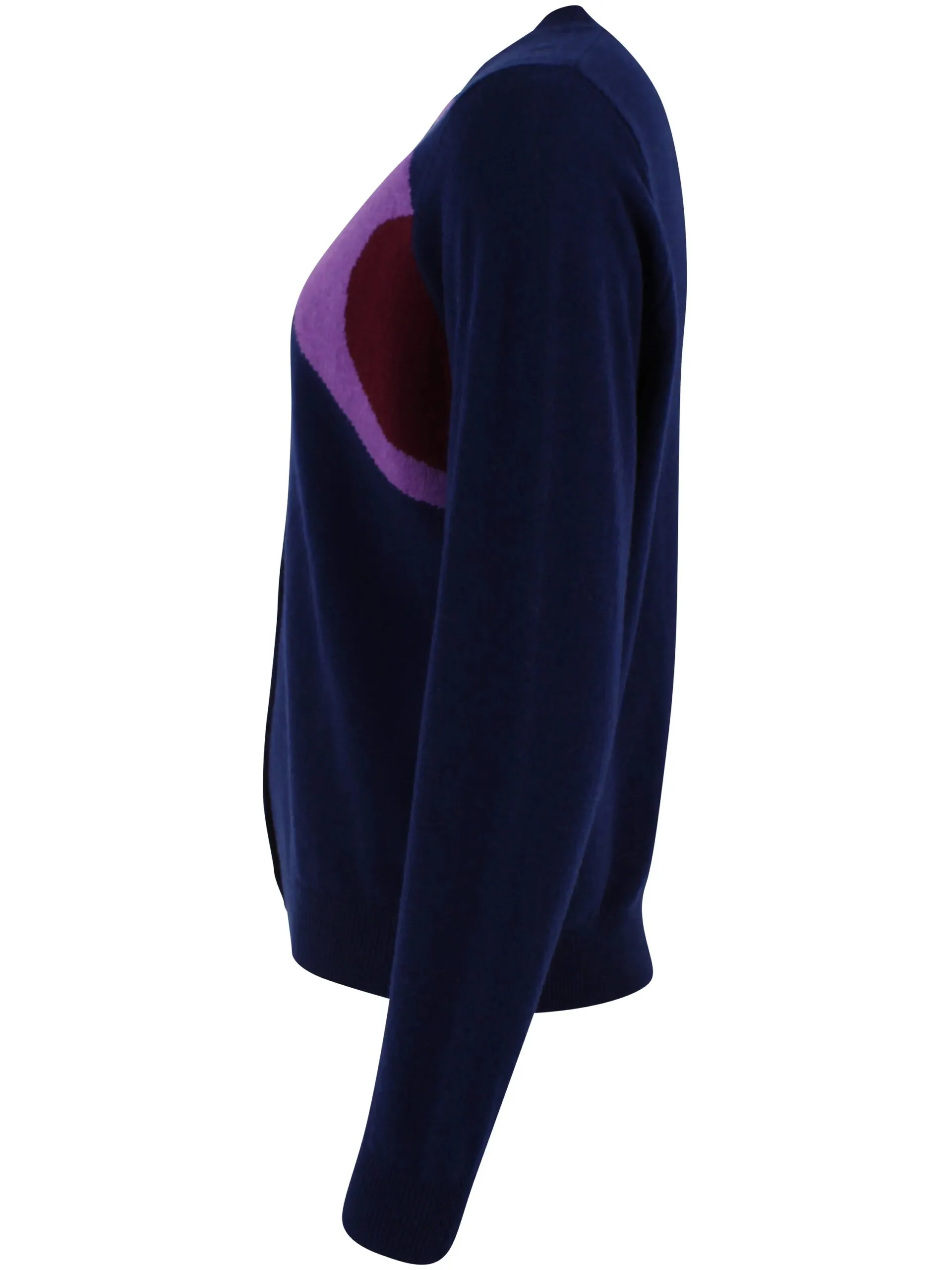 Danelife Merino Wool Cardigan - Deep Blue - Afbeelding 5