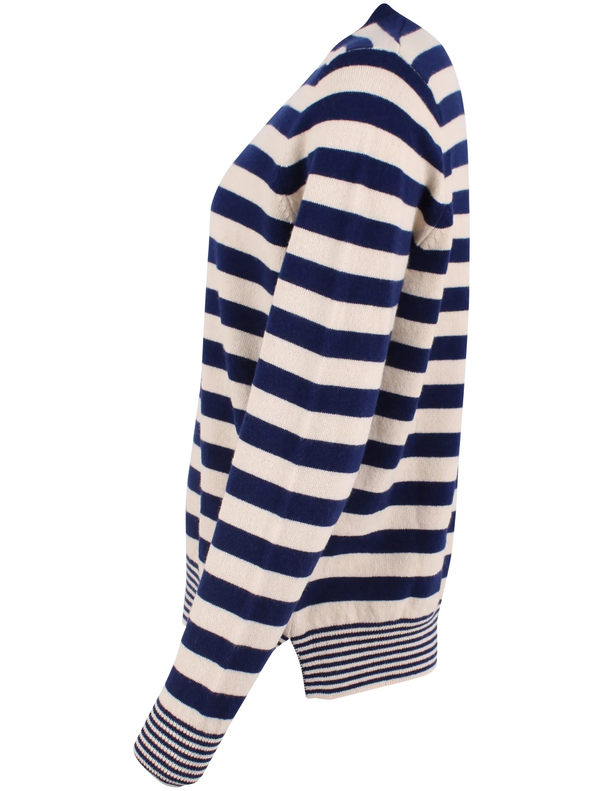 Daneletter Merino Wool Sweater - Deep Blue - Afbeelding 6