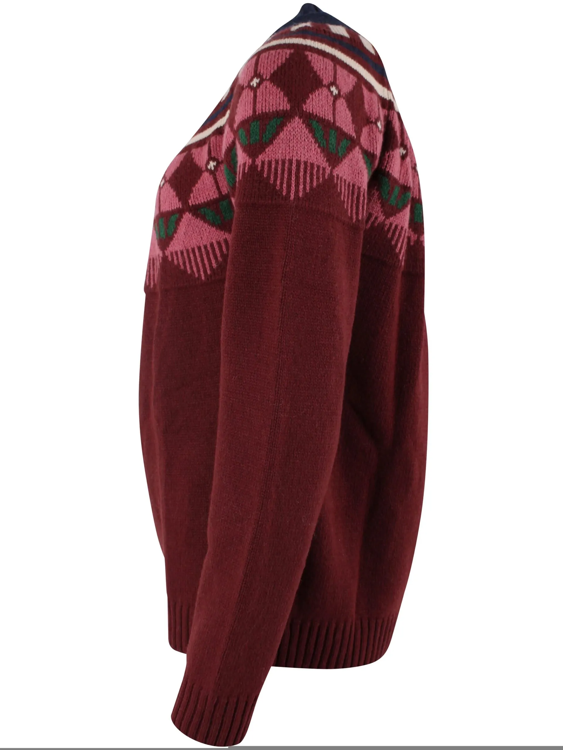 Daneblizzard Wool Sweater - cherry - Afbeelding 5