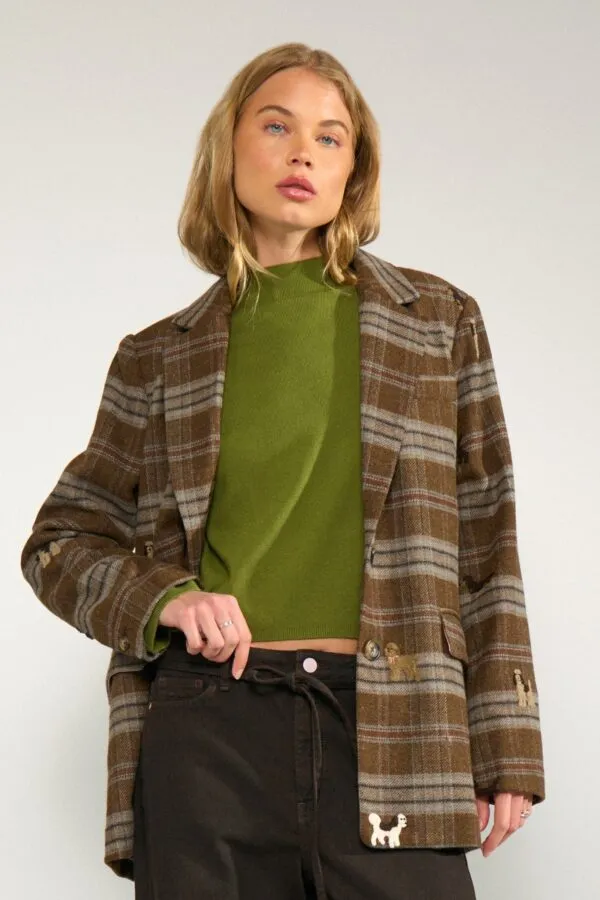 Nuezma Oversize Blazer - Bruin