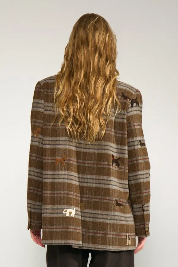Nuezma Oversize Blazer - Bruin