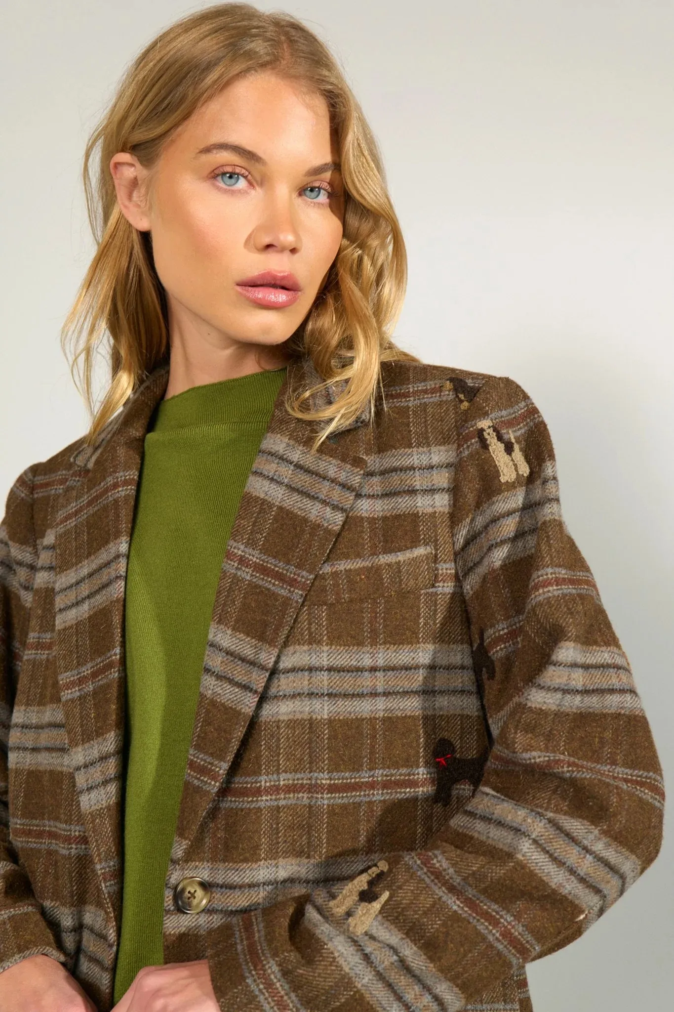 Nuezma Oversize Blazer - Bruin - Afbeelding 4
