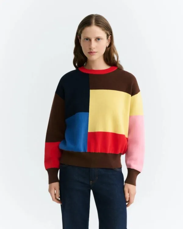 COLORS PETRA KNITTED SWEATER - Multi color