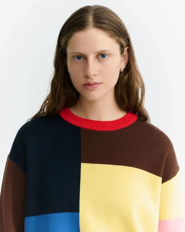 COLORS PETRA KNITTED SWEATER - Multi color