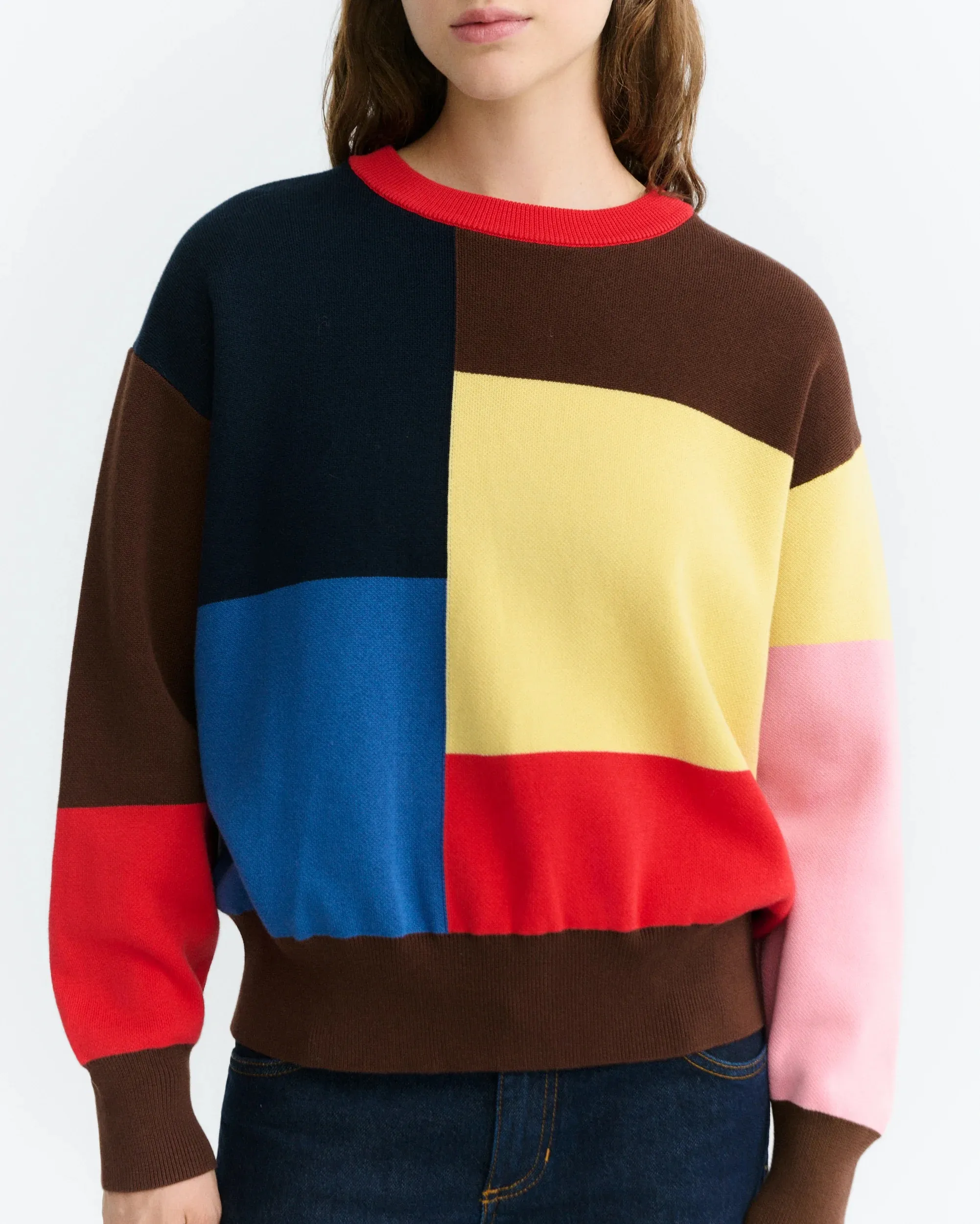 COLORS PETRA KNITTED SWEATER - Multi color - Afbeelding 3