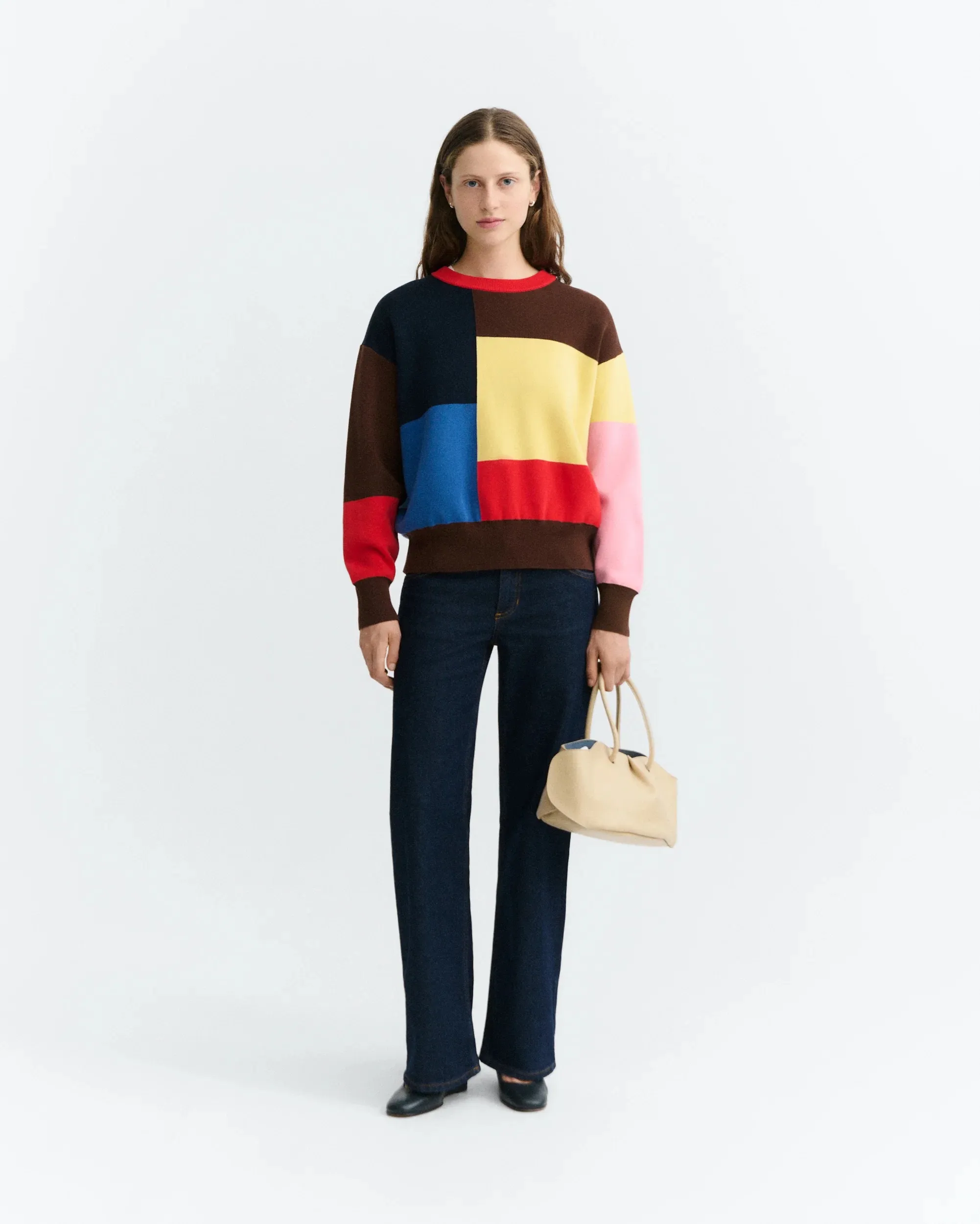 COLORS PETRA KNITTED SWEATER - Multi color - Afbeelding 4
