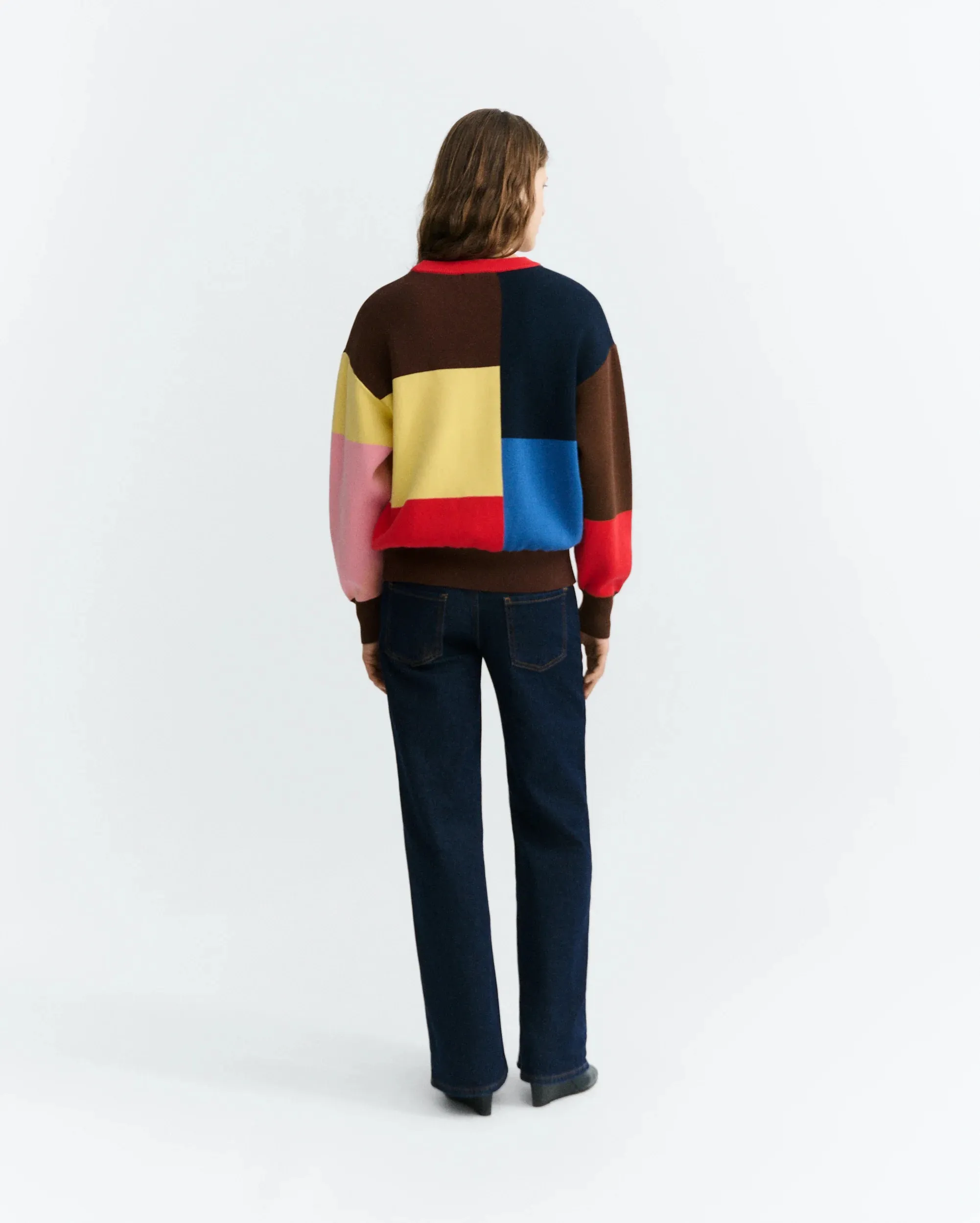COLORS PETRA KNITTED SWEATER - Multi color - Afbeelding 5