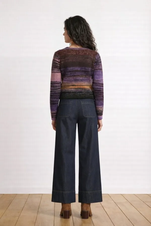 GECANNA Pullover - print streep