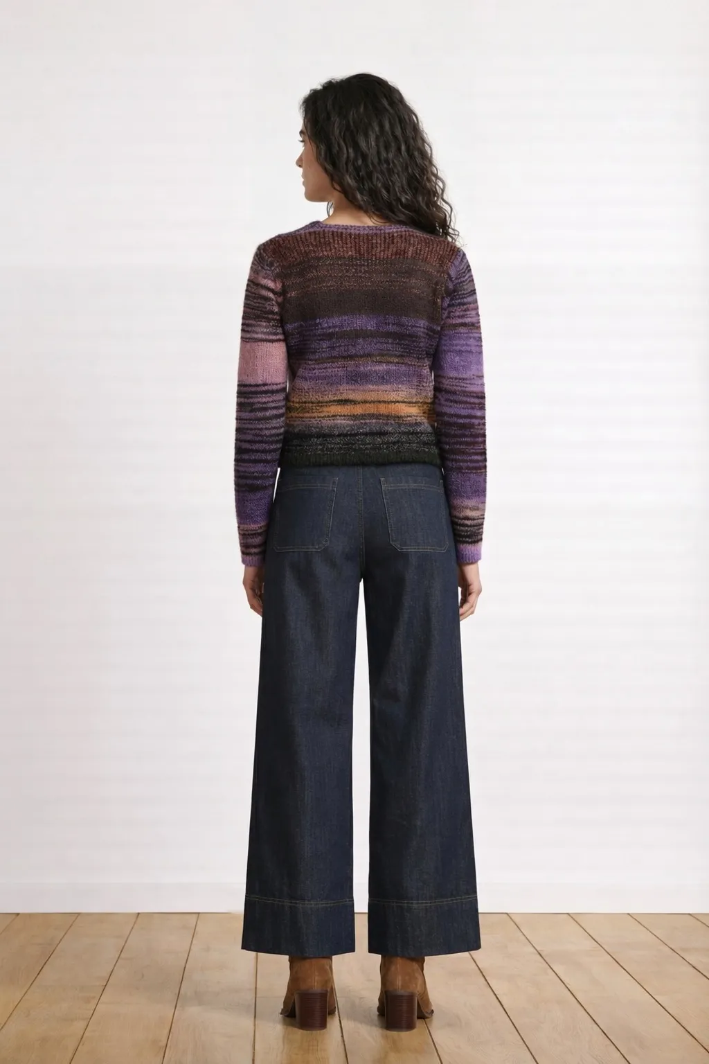 GECANNA Pullover - print streep - Afbeelding 2