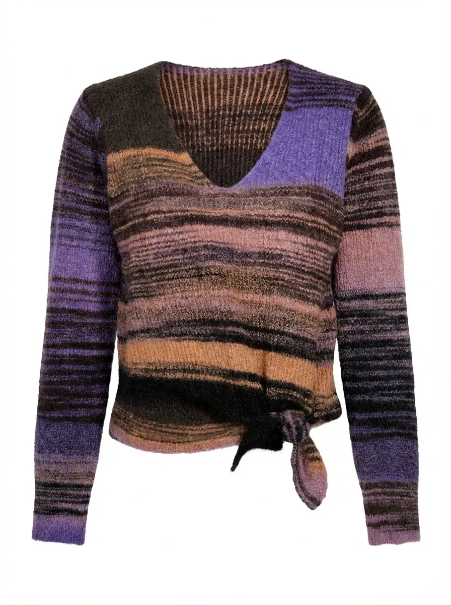GECANNA Pullover - print streep - Afbeelding 3