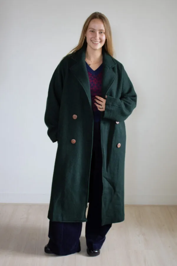 Komodo Coat - Donkergroen