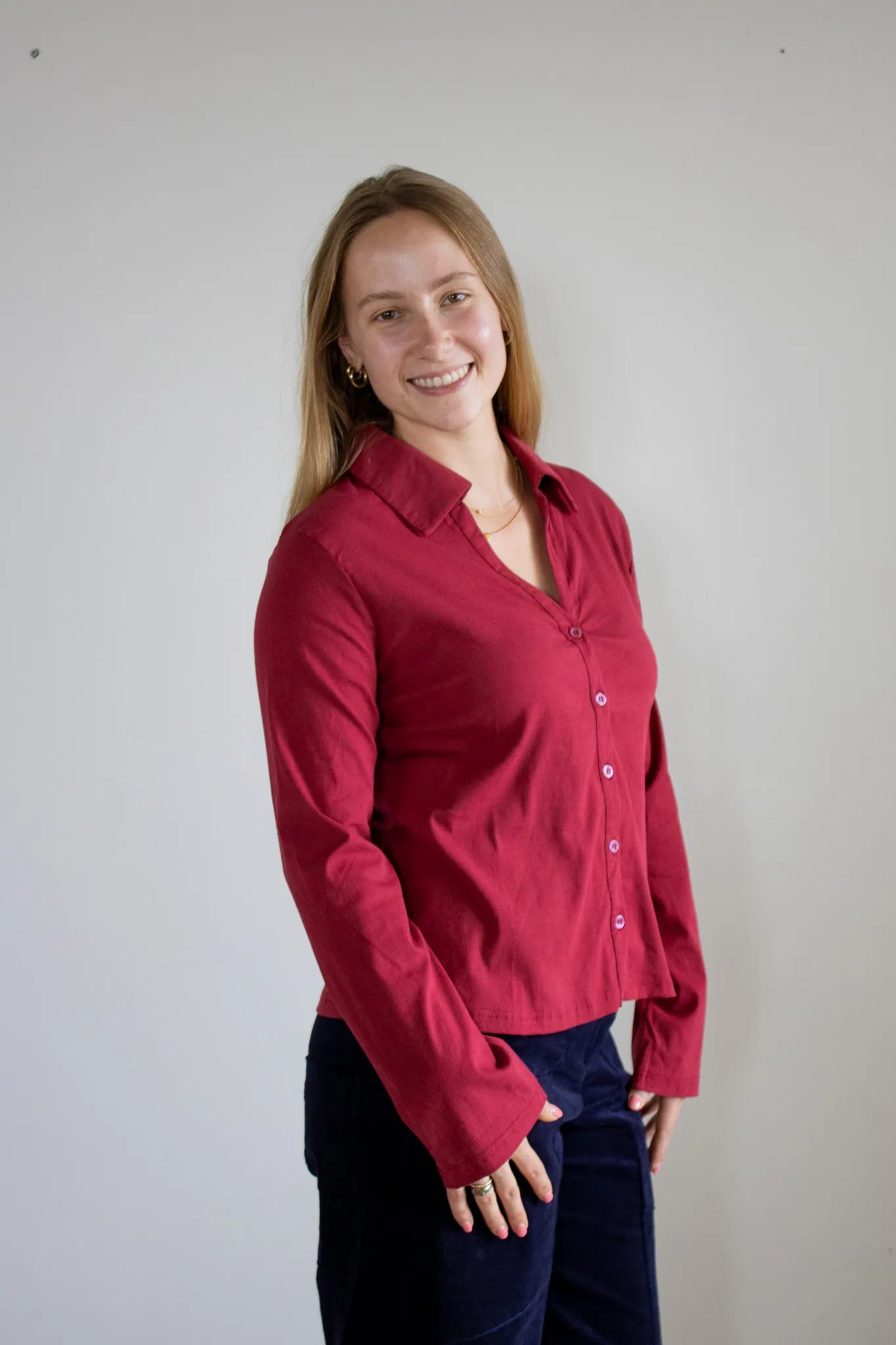 Zanzibar Blouse - raspberry - Afbeelding 2