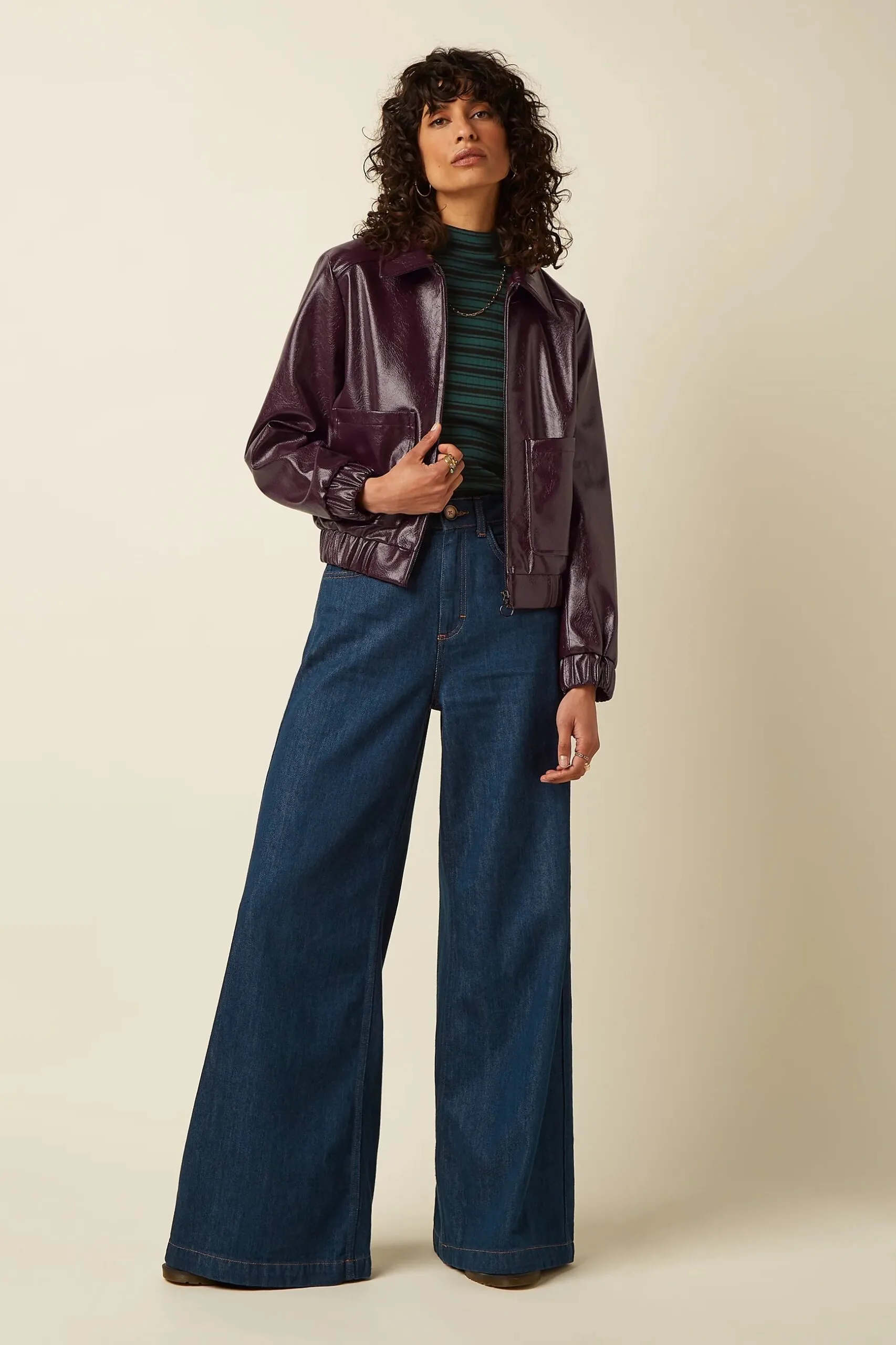 Isla Jacket Glitz - Porto Red - Afbeelding 2