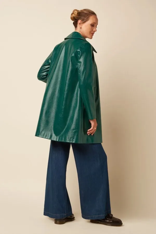 Anais Coat Giltz - Botanical Green
