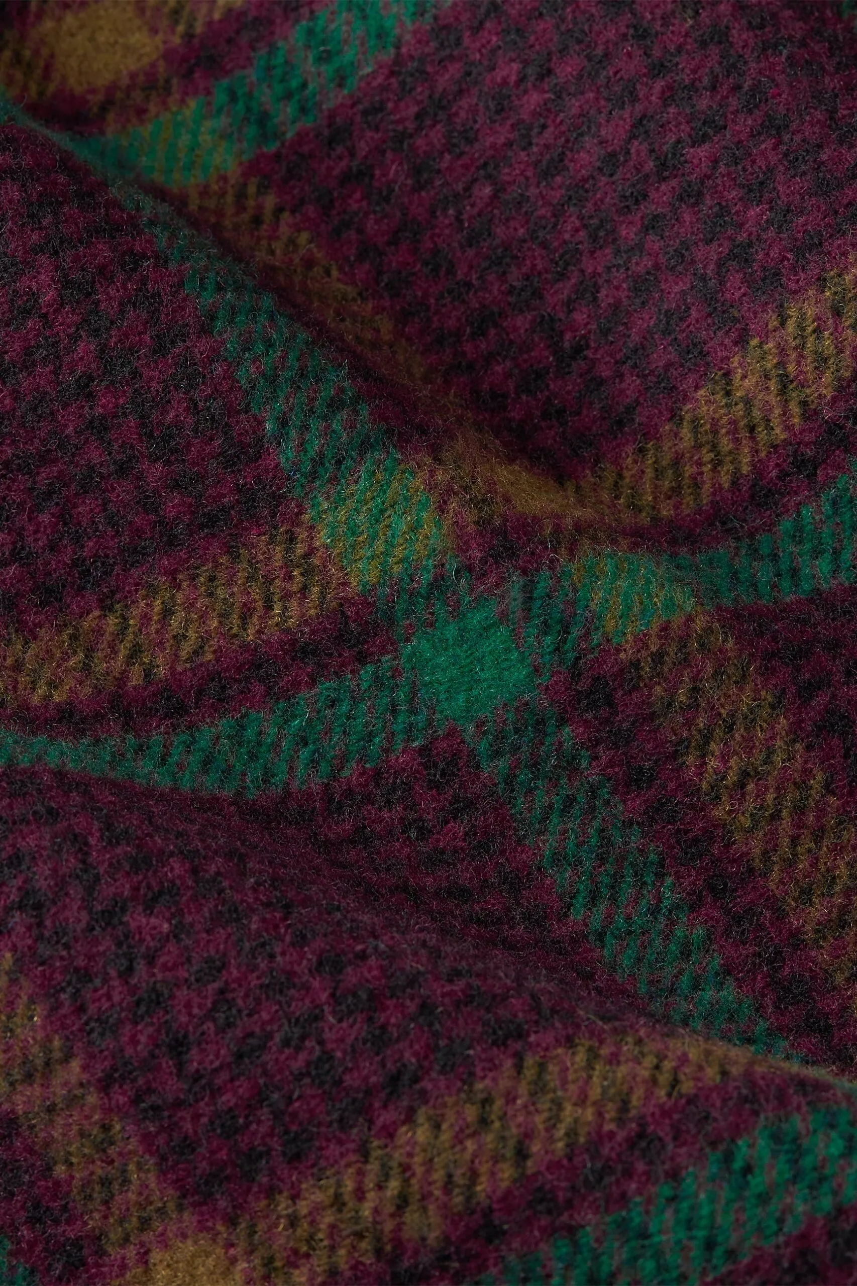 Arabella Coat Vera Check - Porto Red - Afbeelding 4