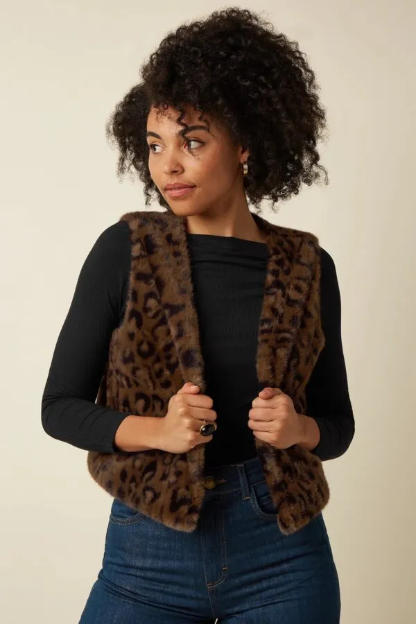 Viva Gilet Billy - Rum Brown