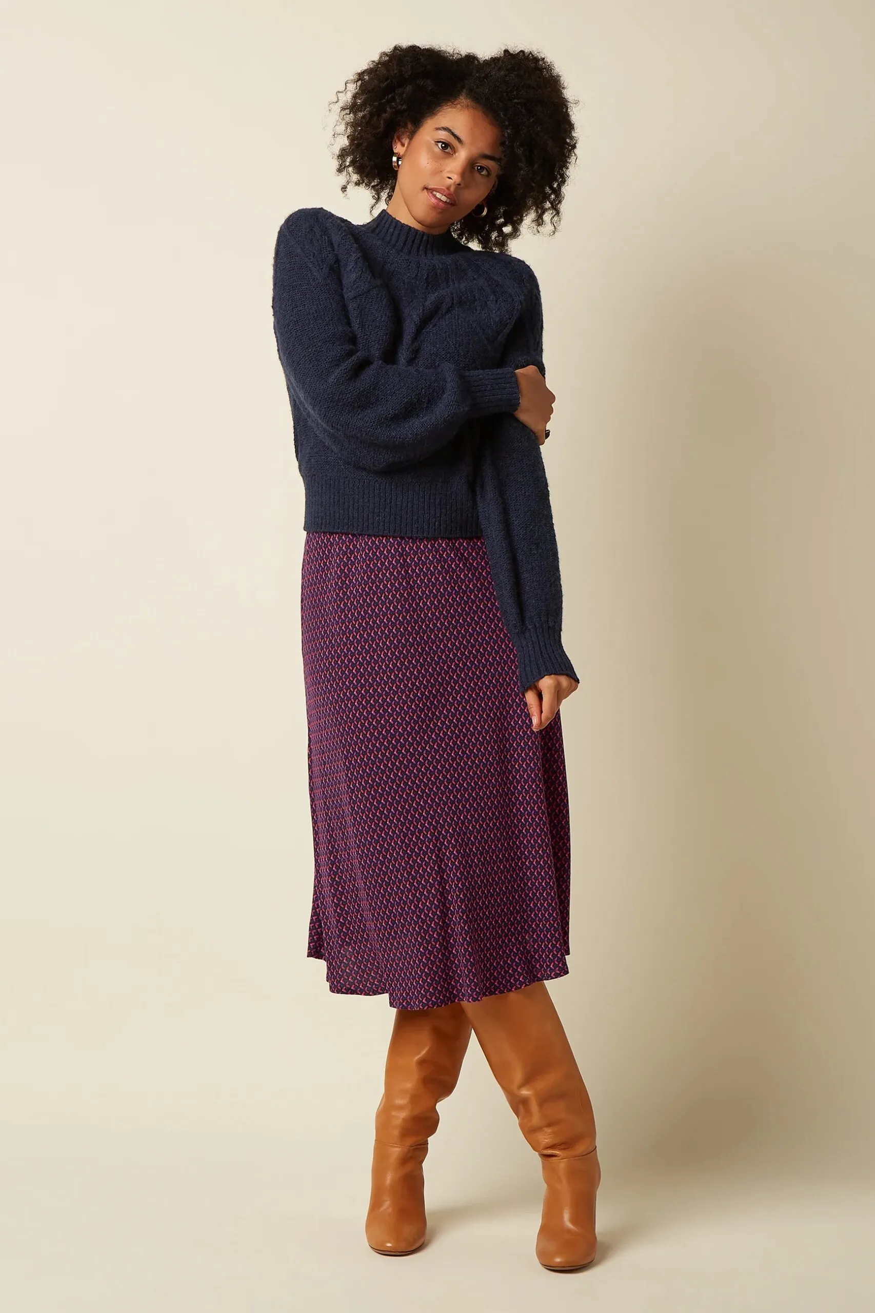 Joanie Raglan Top Orcia - Sapphire Blue - Afbeelding 2