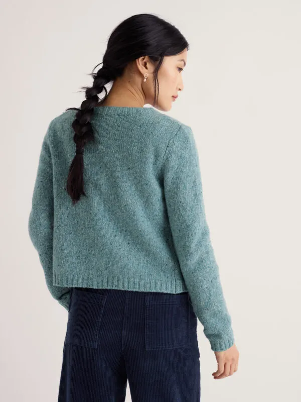 Dawson Pick Cardigan Merino - Lichen
