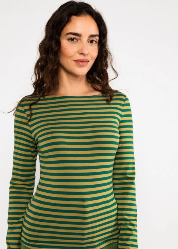 Breton shirt Sweet Sailorette - Lichtgroen